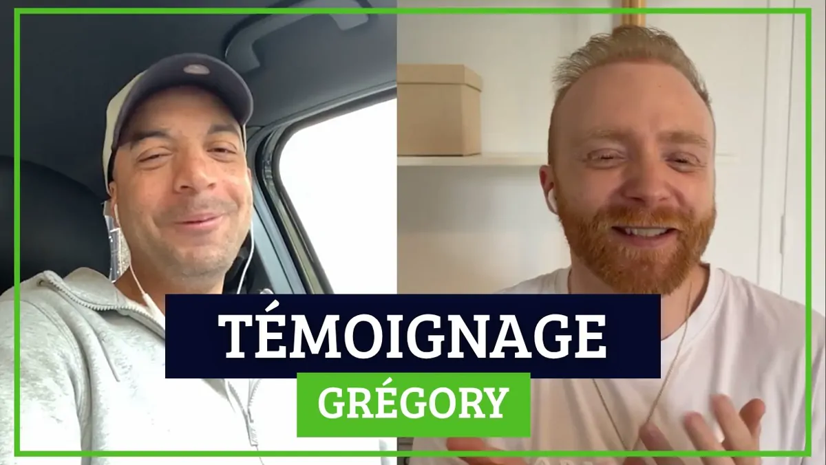 Grégory nous partage sa transformation intérieure en vidéo