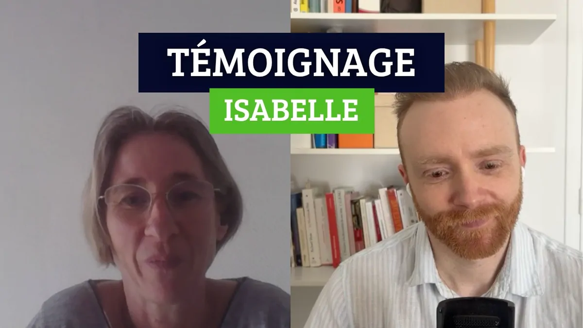 Isabelle nous partage sa transformation intérieure en vidéo